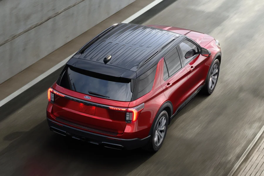 Ford Explorer From Behind