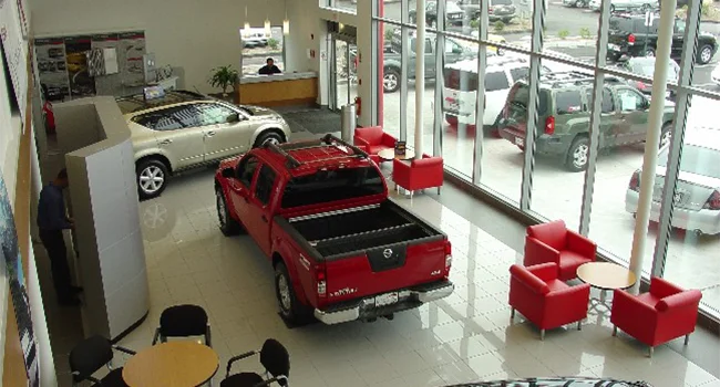 Coastal Nissan Dealership Interior