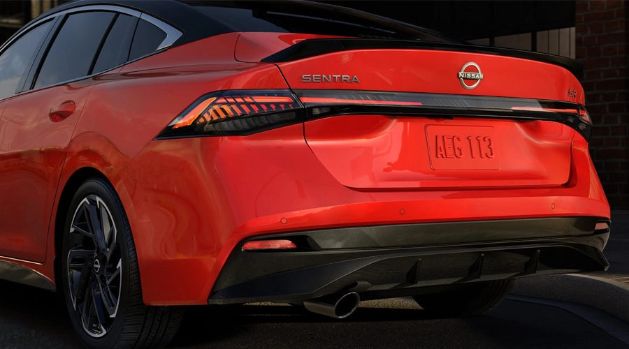 2026 Nissan Sentra back end