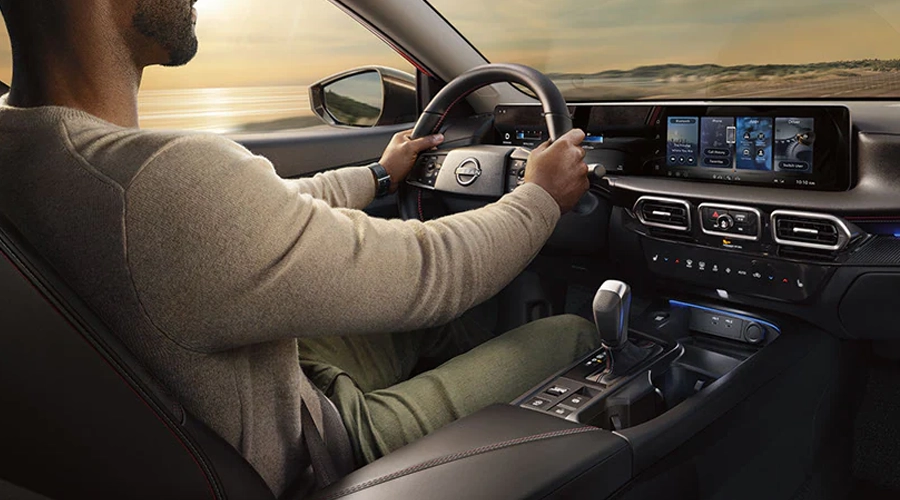 Man Driving 2026 Nissan Sentra