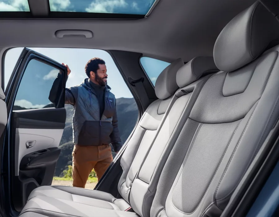 Hyundai Tucson back seat