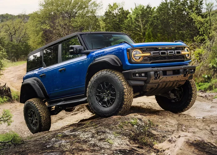 Ford Bronco Climbing Rock