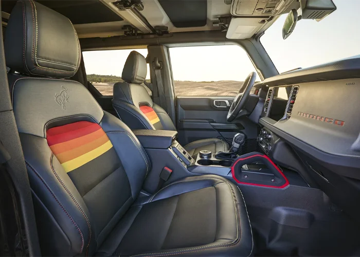 Ford Bronco front seats