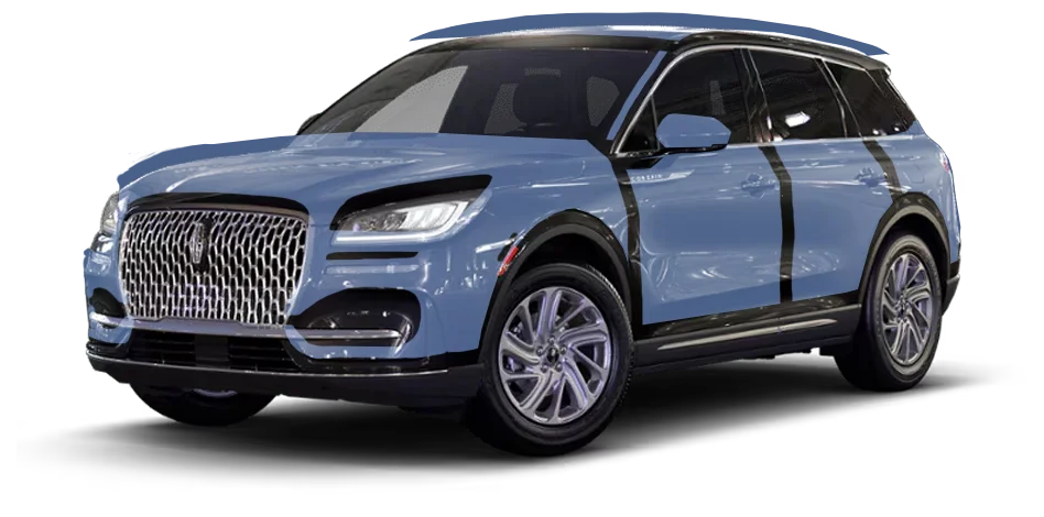 Highlighted Lincoln Vehicle