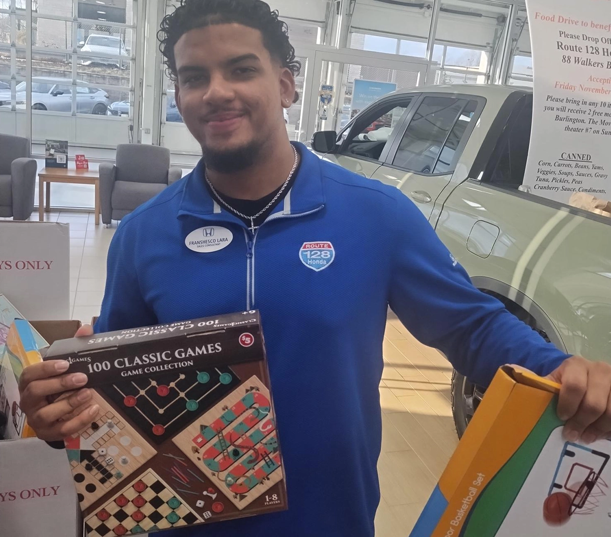 Rt 128 Honda Toy Drive