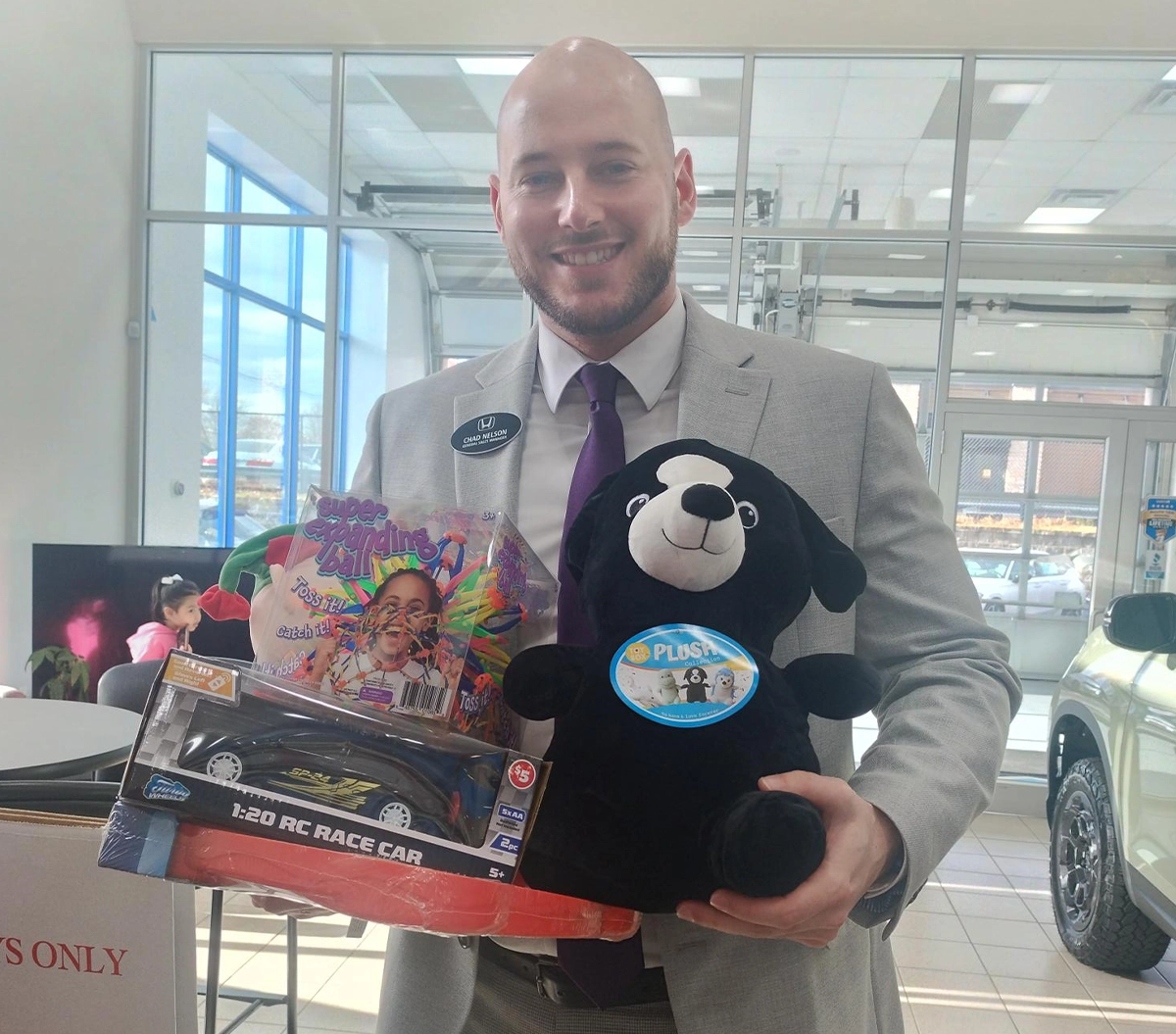 Rt 128 Honda Toy Drive