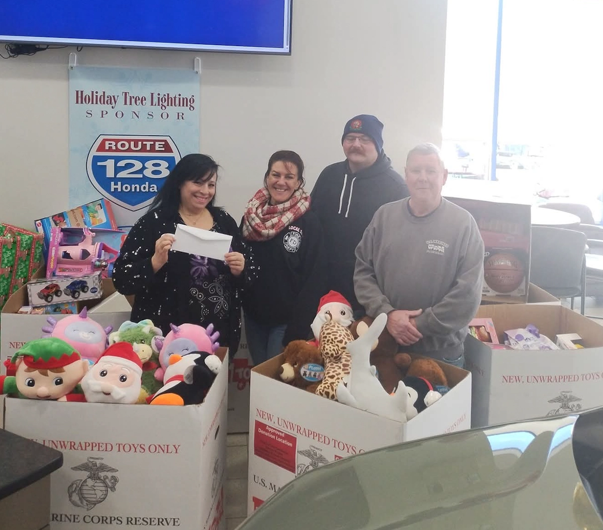 Rt 128 Honda Toy Drive