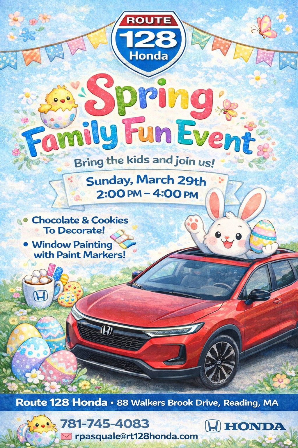 Rt 128 Honda Spring Family Fun Event